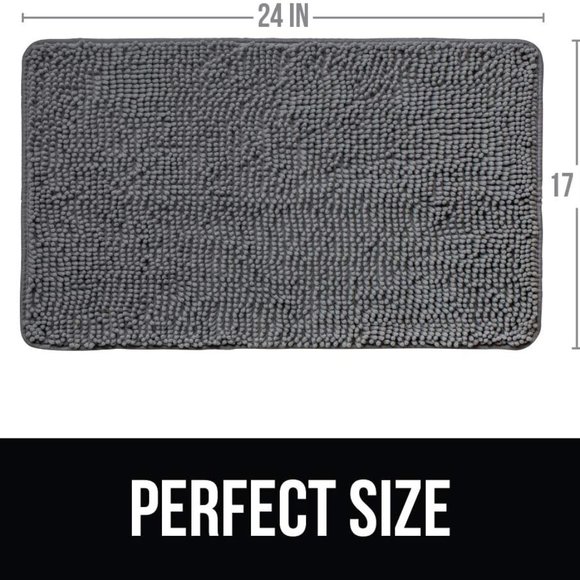 **SOLD** NWT Kangaroo Chenille Bath Rug 24x17 - Picture 5 of 7